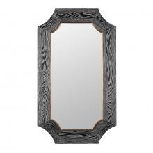 Varaluz 449MI26A - Farra 26x44 Wall Mirror - Cerused Black/Weathered Brass