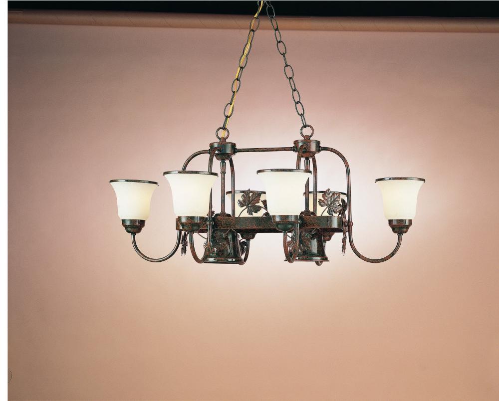 8-LIGHT POT RACK