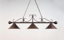 Hi-Lite MFG Co. H-1013/83-D-BR47 SLD - 3-LITE BILLIARD LIGHT