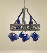 Hi-Lite MFG Co. H-71Y-D-112 W/CI - 1-LITE POT RACK W/COPPER INSERT
