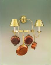 Hi-Lite MFG Co. H-8134-B-14 - 2-LIGHT WALL SCONCE
