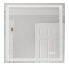 Craftmade MIR102-W - 30" x 30" x 1.9" Square Front Lit LED Mirror, Defogger & Dimmer, 3000K/4000K/5000K