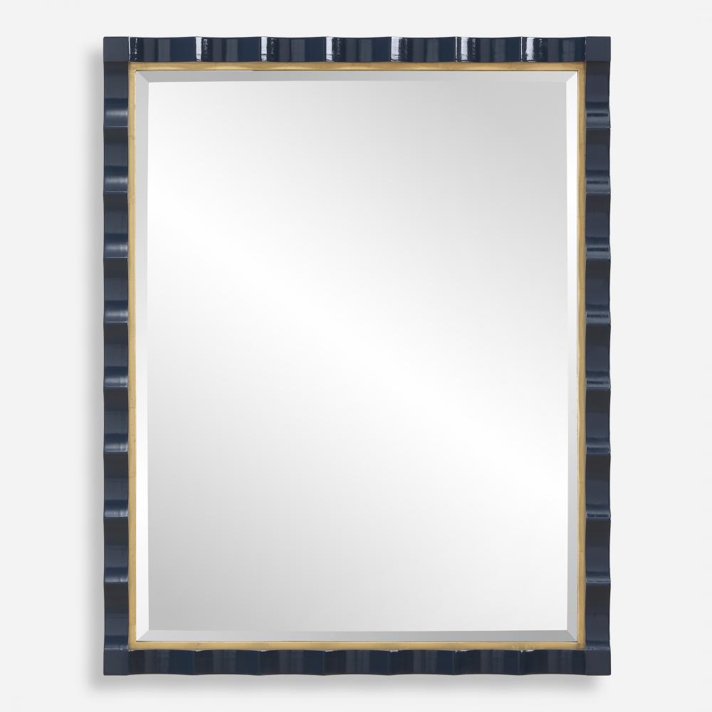 Uttermost Gulf Navy Blue Mirror