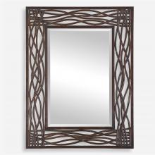 Uttermost 13707 - Uttermost Dorigrass Brown Metal Mirror