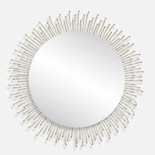 Uttermost 09985 - Uttermost Aga Round Gold Mirror